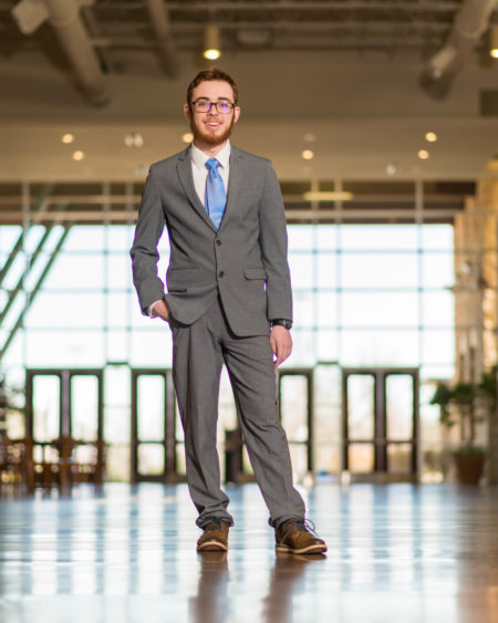 Elliot Senior pics suit and tie
